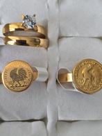 Ring roestvrijstalen, Sieraden, Tassen en Uiterlijk, Ringen, Overige materialen, 19 tot 20, Nieuw, Ophalen of Verzenden