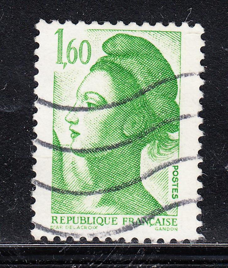 3209 - Frankrijk michel 2338A gestempeld , Liberté, Postzegels en Munten, Postzegels | Europa | Frankrijk, Gestempeld, Verzenden