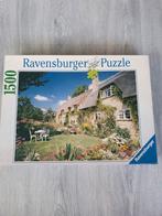 Legpuzzel-Bloementuin (1500), Hobby en Vrije tijd, Denksport en Puzzels, Ophalen of Verzenden, 500 t/m 1500 stukjes, Zo goed als nieuw