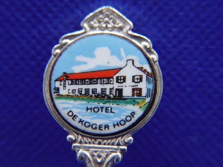 Lepeltje: Texel Hotel De Koger Hoop, Antiek en Kunst, Antiek | Bestek, Verzenden