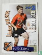 Spelerskaart FC Volendam - Lindsay Wilson 2003, Verzamelen, Ophalen of Verzenden, Zo goed als nieuw, Overige binnenlandse clubs