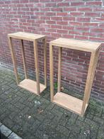 Houten Sokkels Loods5, Huis en Inrichting, Woonaccessoires | Zuilen en Pilaren, Ophalen, Gebruikt