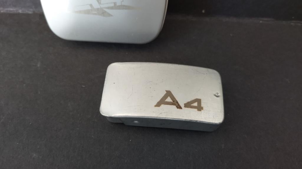 Audi A4 Snoep pepermunt doosjes Pol, Verzenden, Gebruikt, Auto's