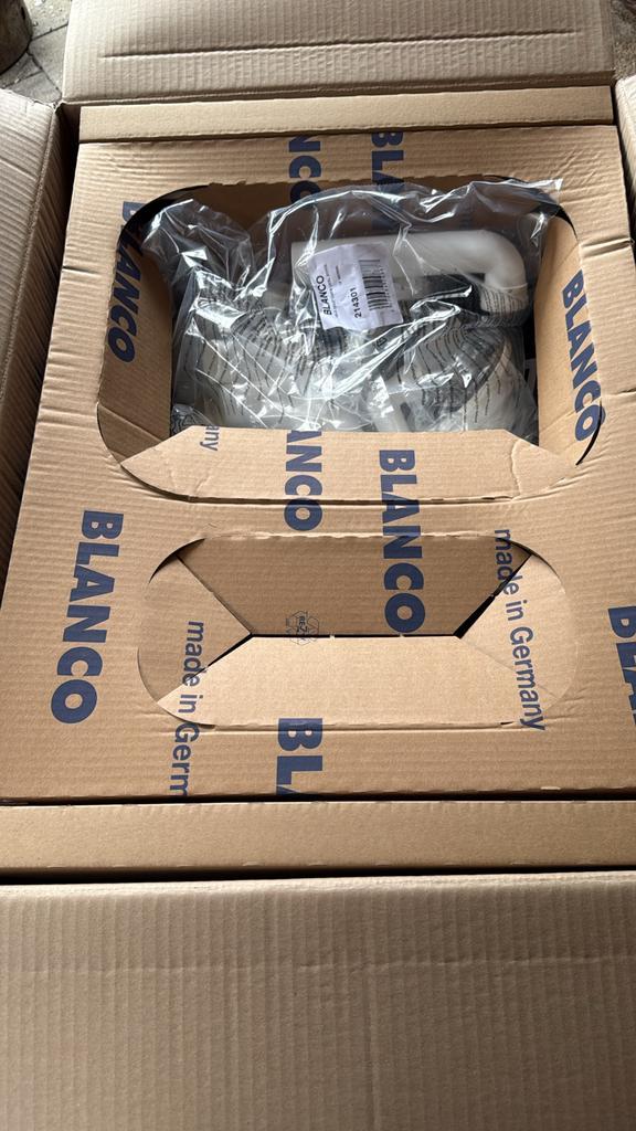 Blanco Inbouw Spoelbak - Nieuw in Doos!, Huis en Inrichting, Keuken | Keukenelementen, Nieuw, Minder dan 100 cm, 50 tot 100 cm