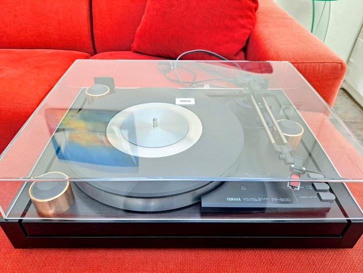 Yamaha PF-800, zwart, snaaraangedreven draaitafel, Audio, Tv en Foto, Decoders en Harddiskrecorders, Zo goed als nieuw, Ophalen