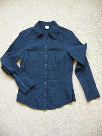 Best Basics zwarte blouse maat 34 - 36 z.g.a.n. beschikbaar voor biedingen