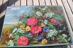 Jumbo puzzel 1000 pc Albert Williams bloemen, 500 t/m 1500 stukjes, Legpuzzel, Zo goed als nieuw, Verzenden