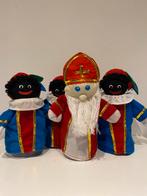 Sinterklaas decoratie - 4 handpoppen Sint & Pieten, Diversen, Ophalen of Verzenden