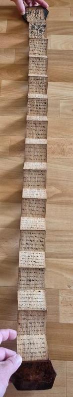 Antieke Batak Shaman Manuscript Pustaha Pustaka boek., Ophalen of Verzenden, Zie beschrijving