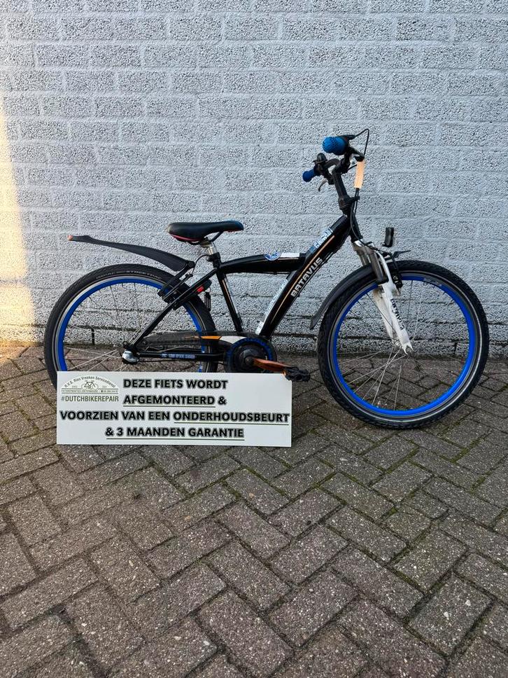 Batavus Shake 24 inch jongensfiets - Gerestaureerd, Fietsen en Brommers, Fietsen | Jongens, Gebruikt, 24 inch, Handrem, Ophalen