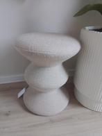 Nieuw, poef/bijzettafel, merk Polspotten,Beige gemêleerd, Minder dan 50 cm, Rond, Nieuw, Minder dan 50 cm