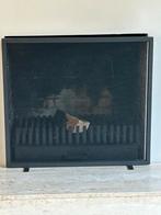 Vintage Vonkenscherm Open Haard, Huis en Inrichting, Haarden, Ophalen, Gebruikt, Houthaard