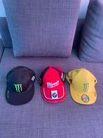 3 Nog mooie Motor Caps/Petten van goede merken., Ophalen, Gebruikt, Overige sporten, Pet of Muts
