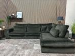 “GRATIS LEVERING” Gave velvet groene hoekbank! 320x250, Overige materialen, Overige maten, Hoekbank, 300 cm of meer