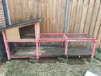 Zeer stevig buitenhok voor een konijntje, Ophalen, 110 cm of meer, Hok, 90 cm of meer