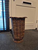 Plantenmand rotan, Tuin en Terras, Bloembakken en Plantenbakken, Ophalen, Zo goed als nieuw, Rond, Minder dan 30 cm