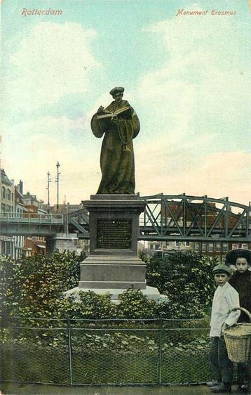 (701-384-013) Rotterdam Monument Erasmus beschikbaar voor biedingen