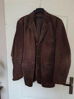 Echt suède bruin heren colbert, maat 48.z.g.a.n., Kleding | Heren, Ophalen of Verzenden, Zo goed als nieuw, Maat 48/50 (M), Bruin