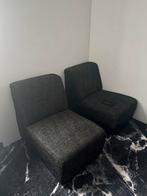 Twee Kleine Fauteuils, Ophalen, Gebruikt, Minder dan 75 cm, Stof