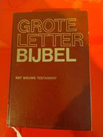 Bijbel NT Groot letter NBG51, Boeken, Godsdienst en Theologie, Gelezen, Christendom | Protestants, Ophalen of Verzenden