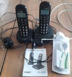 Duo ouderen telefoon met grote toetsen, Ophalen, Zo goed als nieuw, 2 handsets