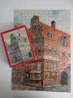 Mooie oude puzzel van Deventer koek Bussink - compleet, Minder dan 500 stukjes, Gebruikt, Ophalen of Verzenden, Legpuzzel