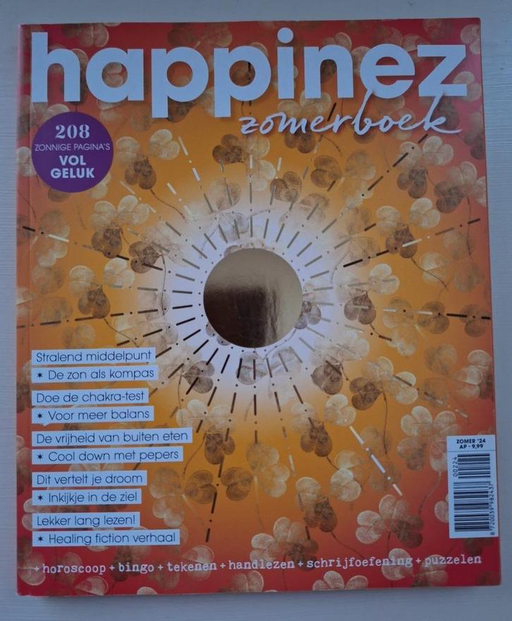 Happinez Zomerboek 2024, Boeken, Tijdschriften en Kranten, Gelezen, Lichaam en Geest, Ophalen of Verzenden