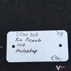 Kia Picanto 1.0 Benzine 2007 2500203 Motorkap, Auto-onderdelen, Carrosserie en Plaatwerk, Ophalen, Gebruikt, -, -