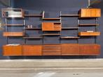 Poul Cadovius by Royal System vintage modulair wandsysteem, Gebruikt, Glas, Met deur(en), Ophalen of Verzenden