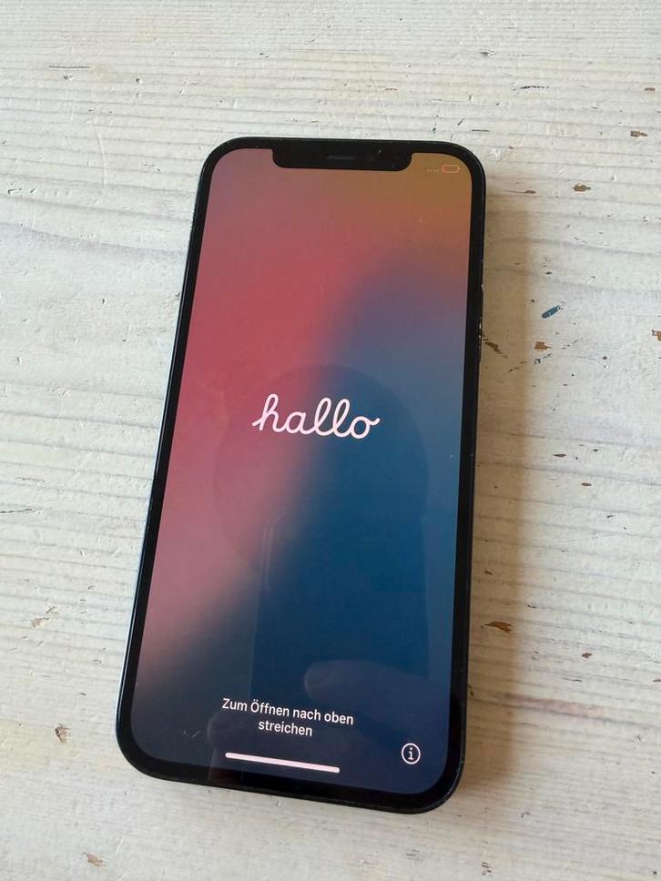 Iphone 12 zwart 64GB, Telecommunicatie, Mobiele telefoons | Apple iPhone, Gebruikt, 64 GB, Zonder abonnement, iPhone 12, Zwart