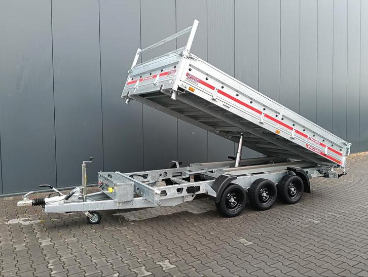 TEMARED Kipper 3 zijdige kippers GOEDKOOPSTE VAN NEDERLAND, Auto diversen, Aanhangers en Bagagewagens, Nieuw, Ophalen of Verzenden