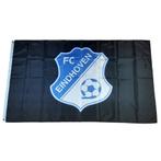 Grote voetbal vlag FC Eindhoven zwart (150x90cm), Ophalen of Verzenden, Nieuw, Overige binnenlandse clubs, Overige typen