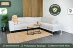 Moderne Hoekbank beige [Refurbished], 250 tot 300 cm, -, -, Hoekbank