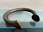 Afrikaanse Manila slaven armband brons 8.5 cm, Antiek en Kunst, Ophalen of Verzenden