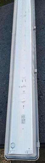 3 stuks, Zalux, dubbele TL armaturen, 120 cm, nieuwstaat, Ophalen, Minder dan 50 watt, Armatuur