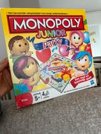Monopoly Junior Party - Leuk en leerzaam!, Hobby en Vrije tijd, Gezelschapsspellen | Bordspellen, Een of twee spelers, Ophalen of Verzenden