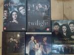 8X DVD TWILIGHT ECLIPSE NEW MOON BREAKING DOWN  DEEL 1 EN 2, Avontuur, Verzenden, Zo goed als nieuw, Film