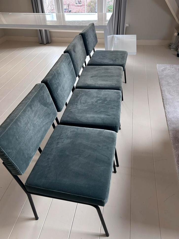 Set van 2 Fest Amsterdam Stoelen. Prijs per stoel., Huis en Inrichting, Stoelen, Zo goed als nieuw, Vier, Metaal, Stof, Overige kleuren