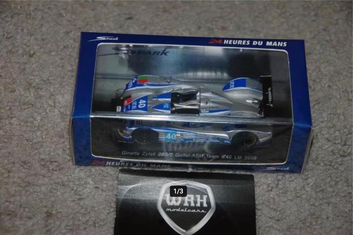 1:43 GINETTA ZYTEK LEMANS #40 SPARK S1524 WRH, Hobby en Vrije tijd, Modelauto's | 1:43, Zo goed als nieuw, Auto, Overige merken