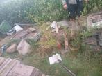 Tegels 30x30x6 cm, Tuin en Terras, Tegels en Klinkers, Ophalen, Gebruikt, Beton, Terrastegels