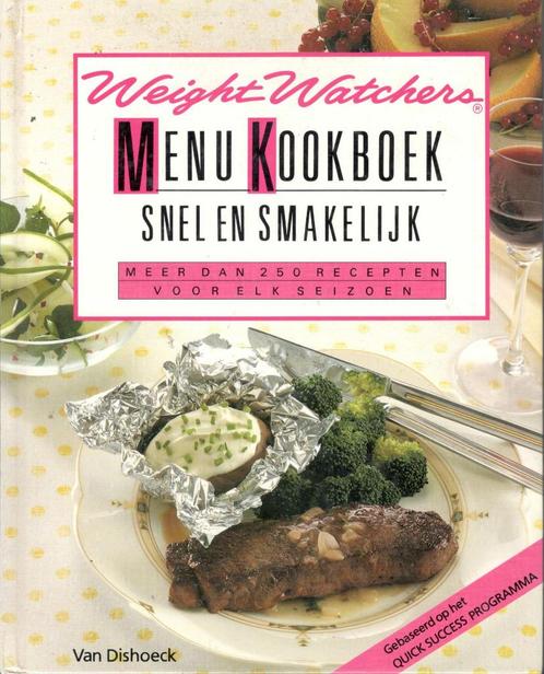 Weight Watchers Menu kookboek Snel en Smakelijk., Boeken, Kookboeken, Gelezen, Ophalen of Verzenden