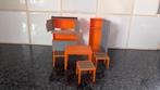 Vintage Poppenhuis Meubeltjes Set, Ophalen of Verzenden, Gebruikt, Toebehoren