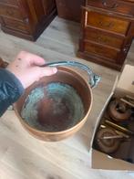 Koperen ketel met handvat, Ophalen, Koper