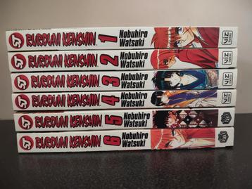 Rurouni Kenshin Manga Volumes 1-6 beschikbaar voor biedingen