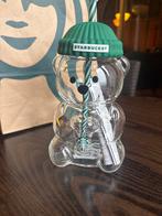 Glas bearsta Starbucks beker beer met muts, Verzamelen, Ophalen of Verzenden, Nieuw