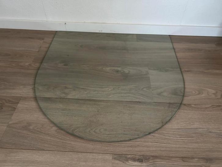 Glazen Onderplaat Kachel - 90x90cm vloerplaat, Huis en Inrichting, Kachels, Zo goed als nieuw, Ophalen