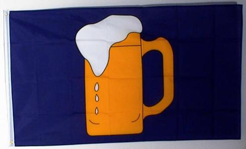 Bier Kroeg Beer vlag., Diversen, Vlaggen en Wimpels, Nieuw, Ophalen of Verzenden