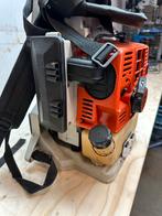 Stihl BR106 Bladblazer - Ruggedragen, Tuin en Terras, Ophalen, Gebruikt, Benzine, Ruggedragen