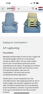 Set Fitform sta op stoel relax fauteuil kuiprug plus kantel, Ophalen of Verzenden, Nieuw