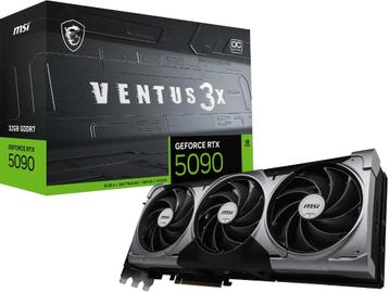 MSI GeForce RTX 5090 32G VENTUS 3X OC beschikbaar voor biedingen